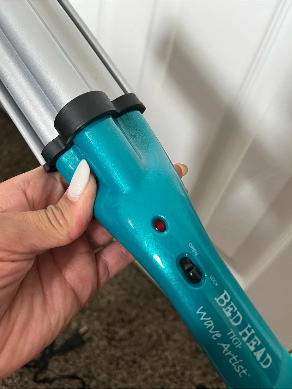Bed Head Wave Artist Deep Waver Hair Crimper | Teal | Works Great
